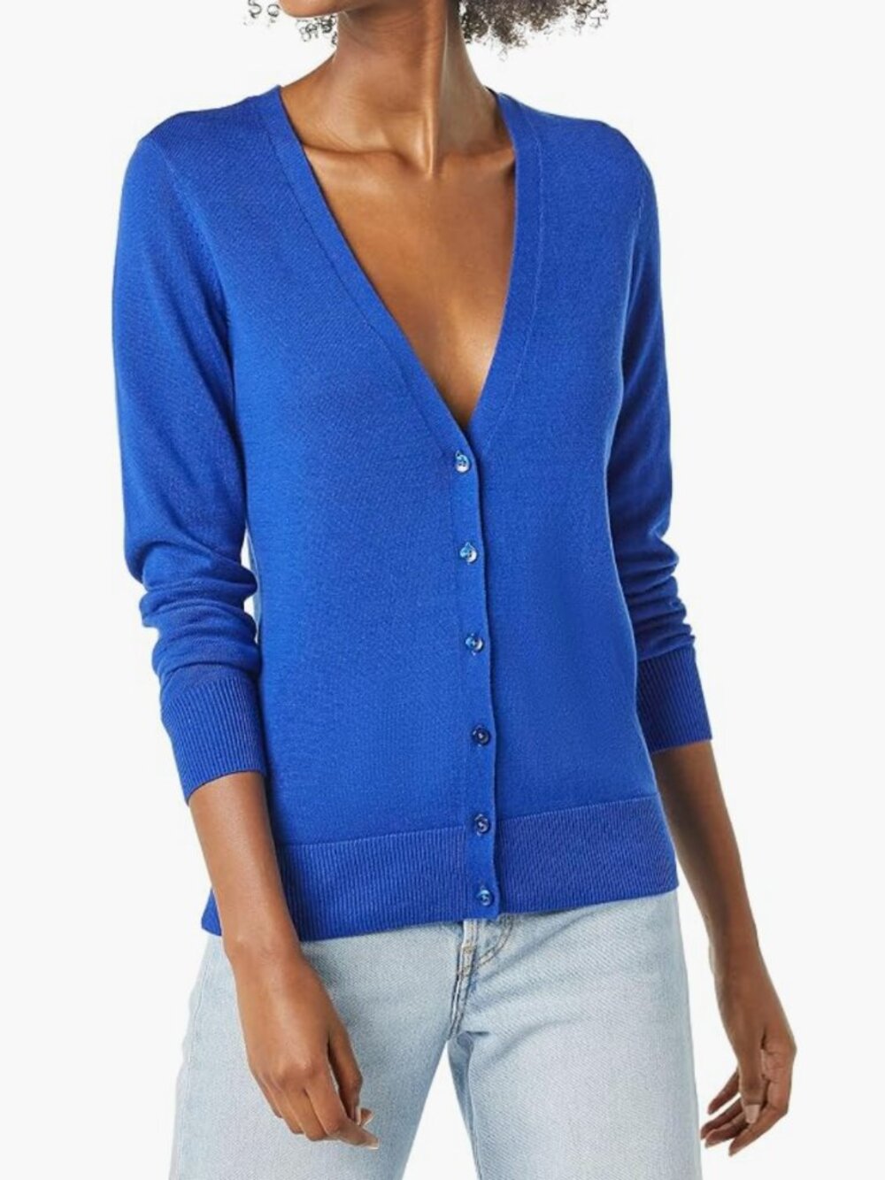 Bright Blue Cardigan